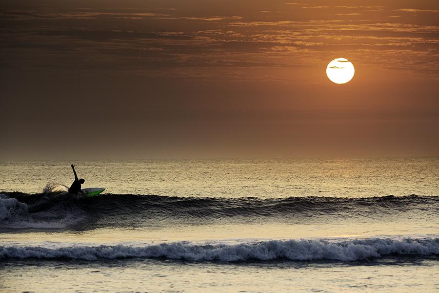 Surfer, Northern beaches, Peru