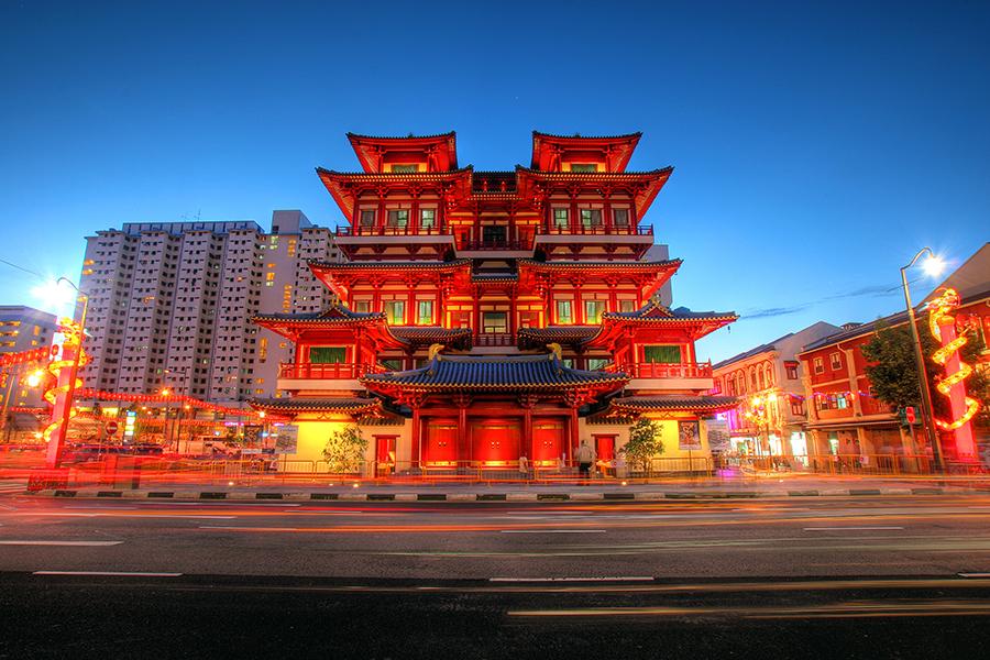 Buddha Tooth Relic Temple, Chinatown, Singapore