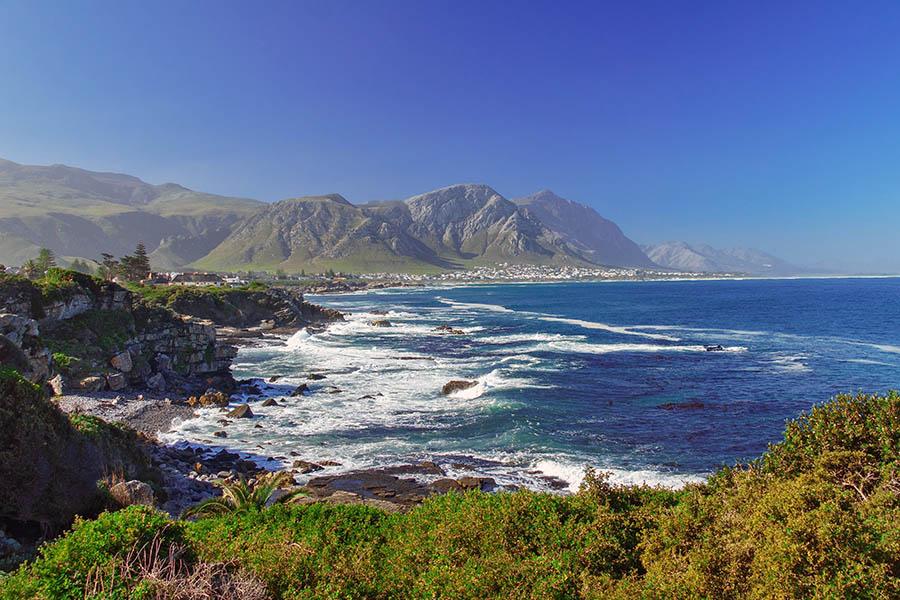 Drive along the coast and feel the waves crashing onto land