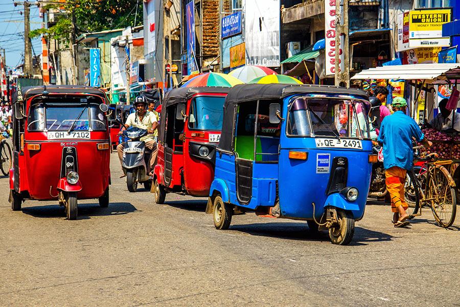 Wander the hectic streets of Colombo