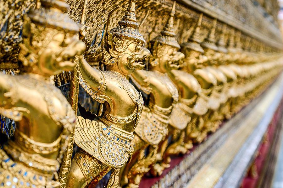 Garuda Wat Phra Kaew Temple, Bangkok, Thailand