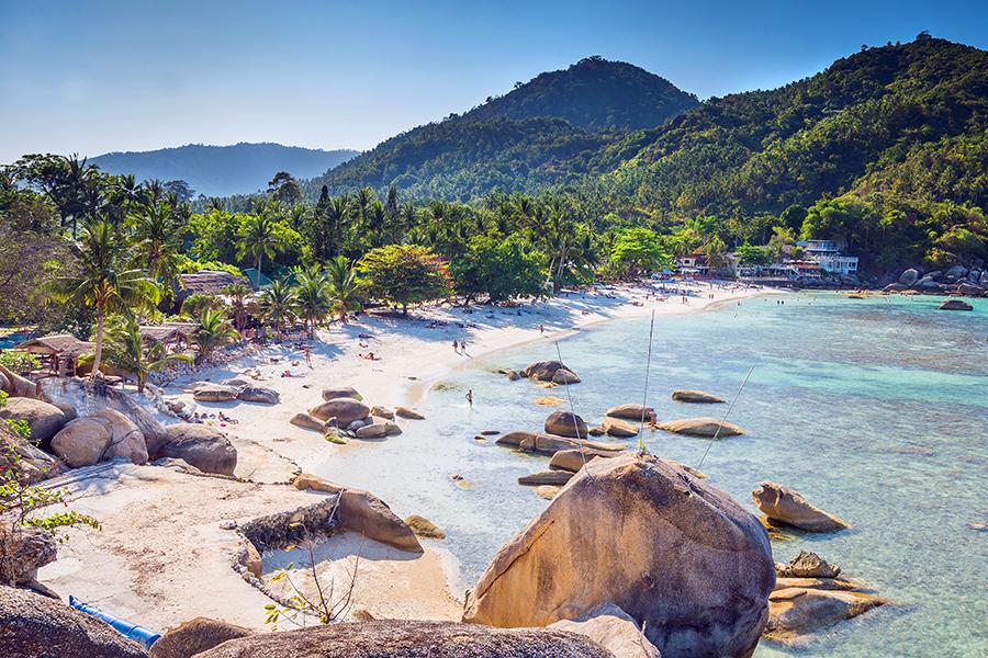 Crystal Beach in Koh Samui