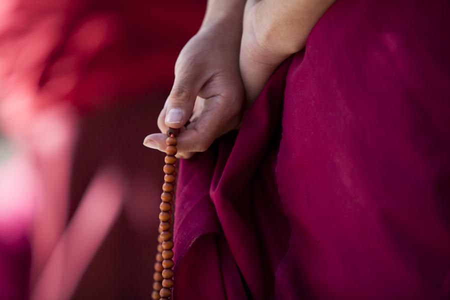 Buddhist monk, Tibet
