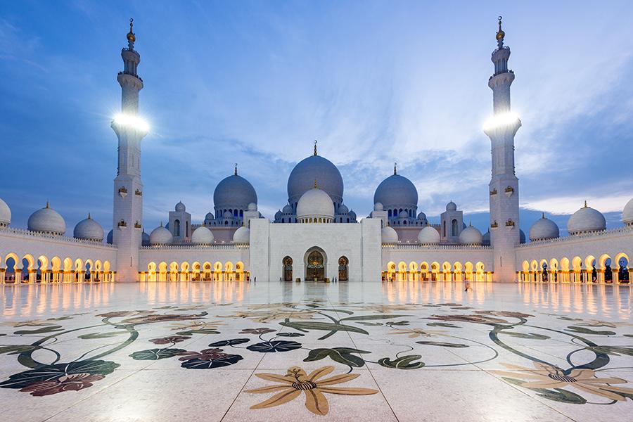 Sheikh Zayed Grand Mosque, Abu Dhabi, UAE