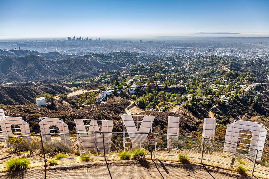 LA sprawls as far as the eye can see
