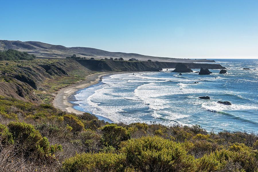 Further south, your drive will bring you to Ragged Point