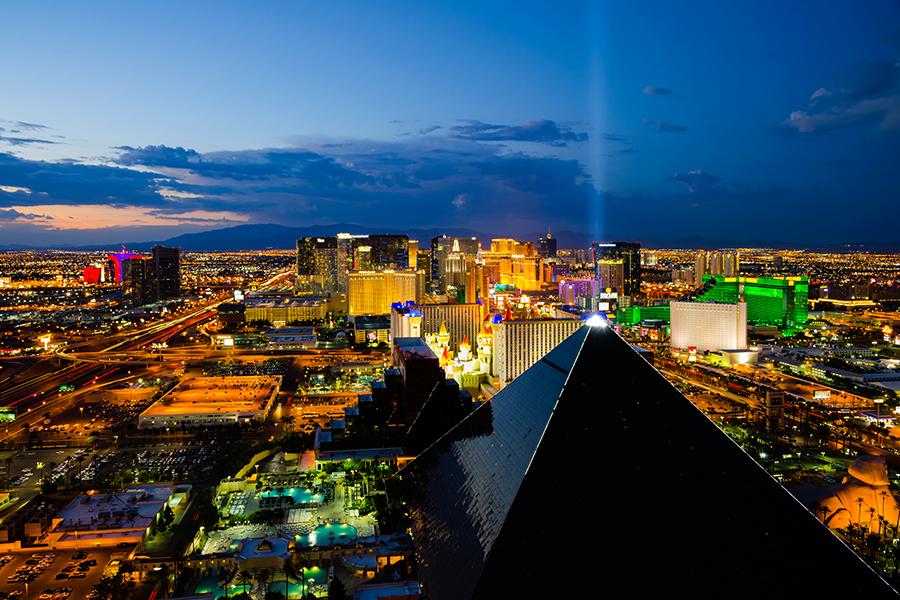 The Las Vegas Strip, Nevada, USA