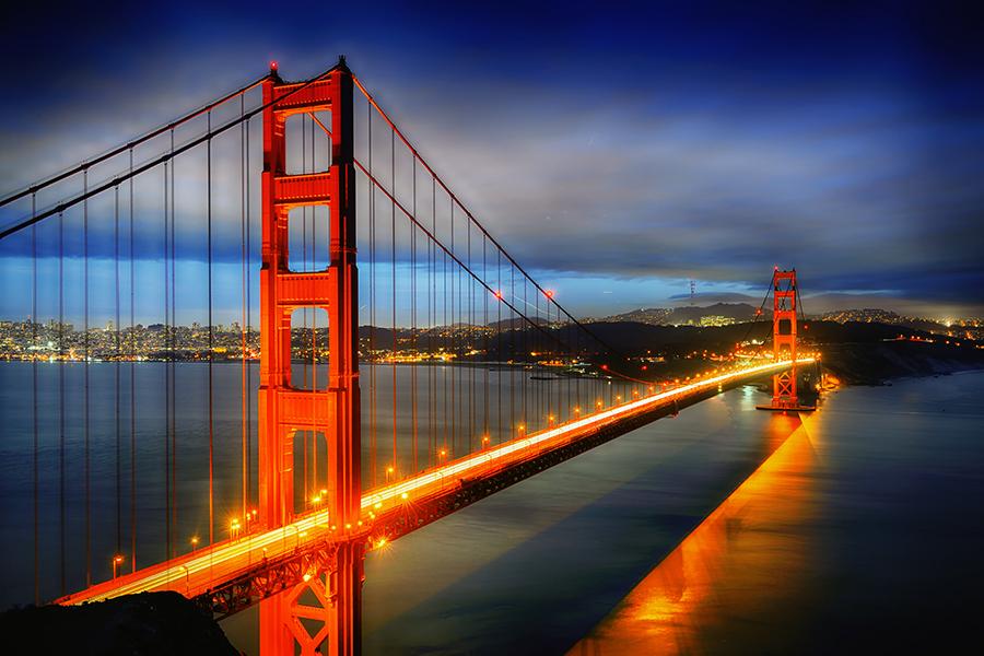 The Golden Gate Bridge, San Francisco