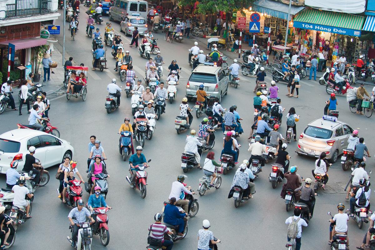 Ready, steady, cross the road if you can!