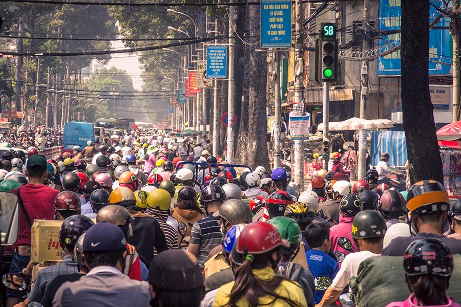 Guess what Vietnam's favourite vehicle is?!