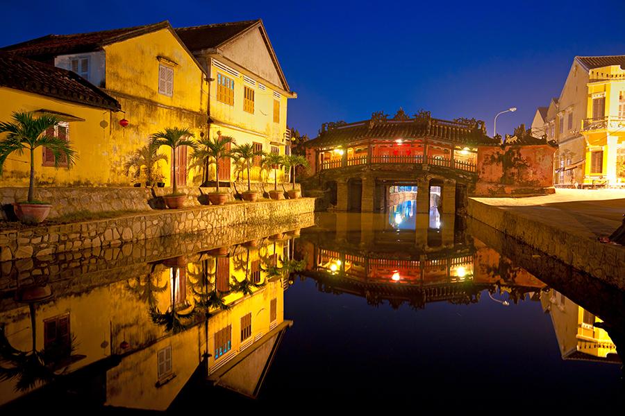 The Japanese Bridge in Hoi An, Vietnam