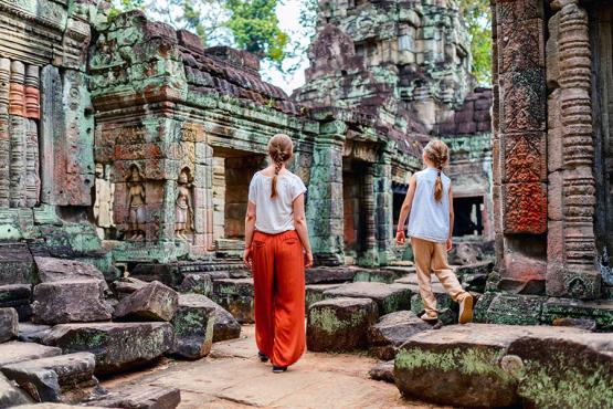 Embark on an exciting scavenger hunt around the spectacular temples of Angkor Thom