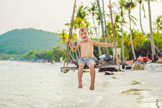 Watch the kids play as you lie in the sun in Fiji | Travel Nation