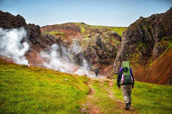 Hike through the volcanic hills of Iceland as a family | Travel Nation