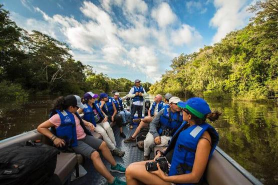 Set off on wildlife-spotting excursions in the Amazon | Photo credit: Amazon Star Cruise