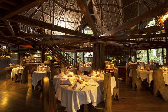 Eat delicious meals at Reserva Amazonica | Photo credit: Inkaterra