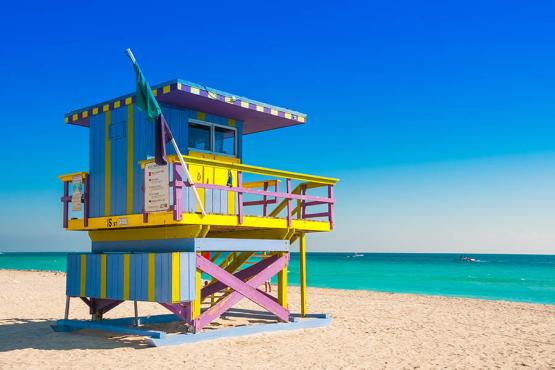 See the famous beach huts of Miami's South Beach | Travel Nation