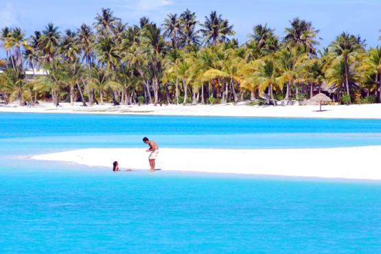 St Regis Bora Bora Resort - beach