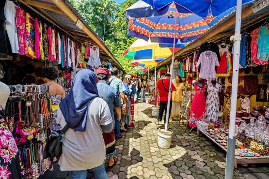 Explore one of Ubud's many local markets
