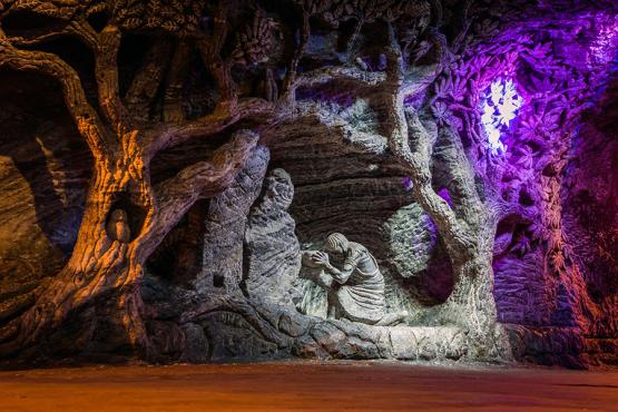 Visit the underground Zipaquira salt cathedral in Bogota | Travel Nation