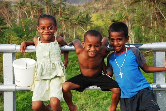 Local kids, Viti Levu, Fiji Viti Levu self-drive