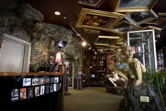 Visit Weta Cave to see where the props were made