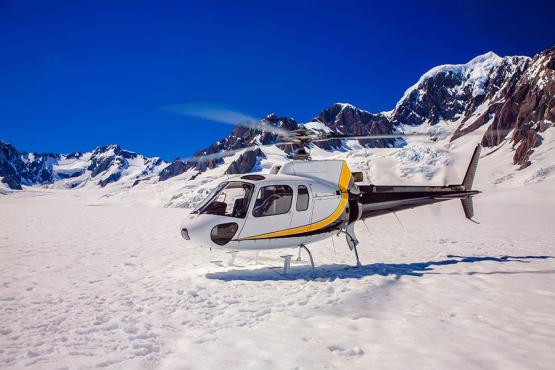 Why not see the Franz Josef glacier from the air?!