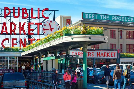 Spend your time exploring the famous Pike Place Market