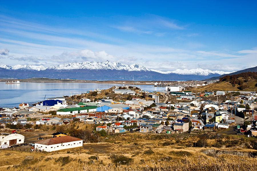 Ushuaia perches at the southernmost tip of South America