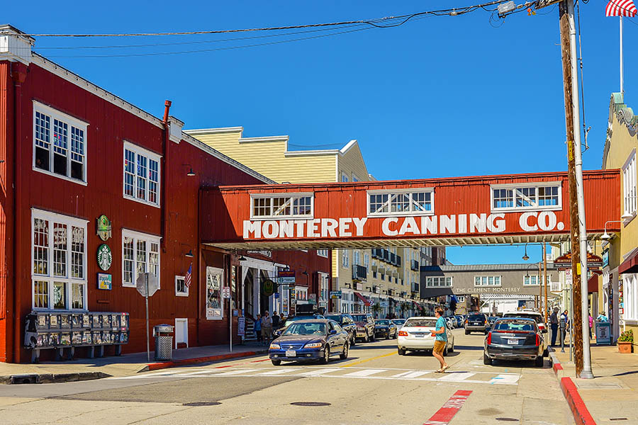 Explore the colourful town of Monterey