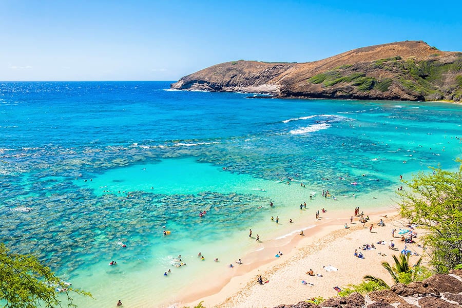 Oahu has 128 different beaches to choose from! 
