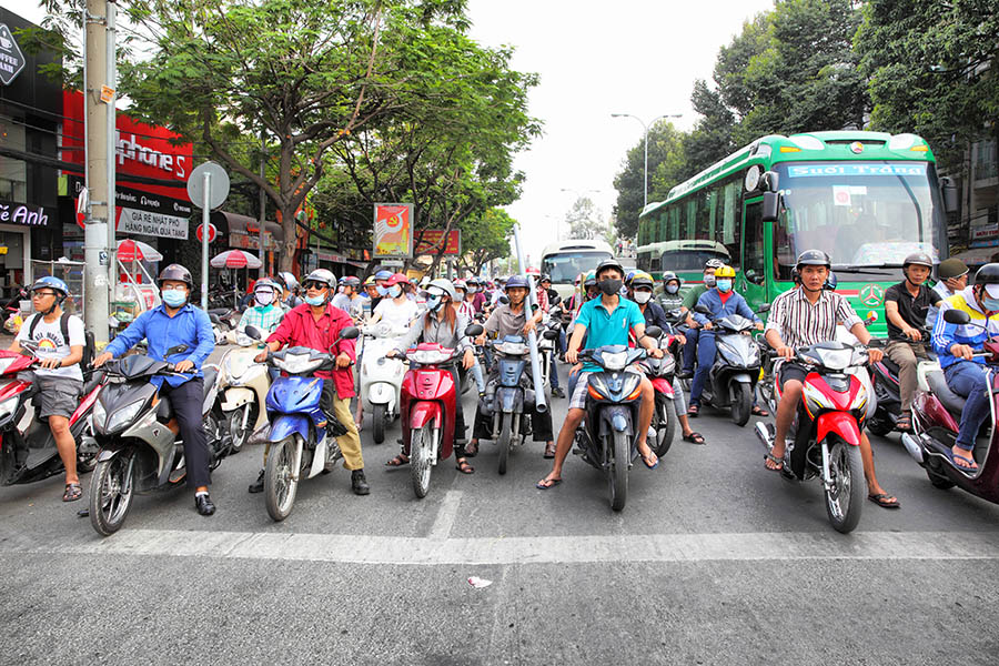 Discover Ho Chi Minh City by scooter